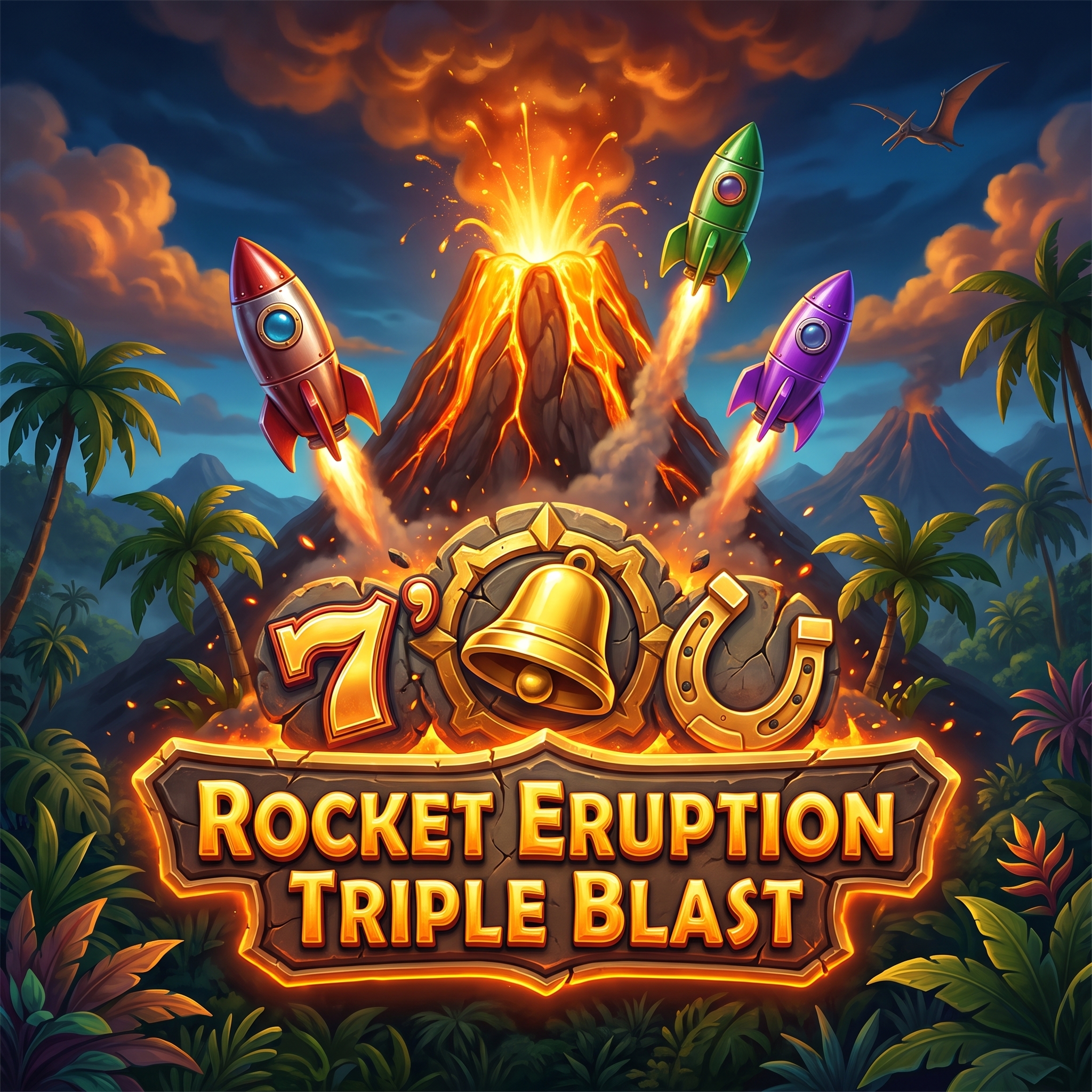 Rocket Eruption: Triple Blast by BGaming