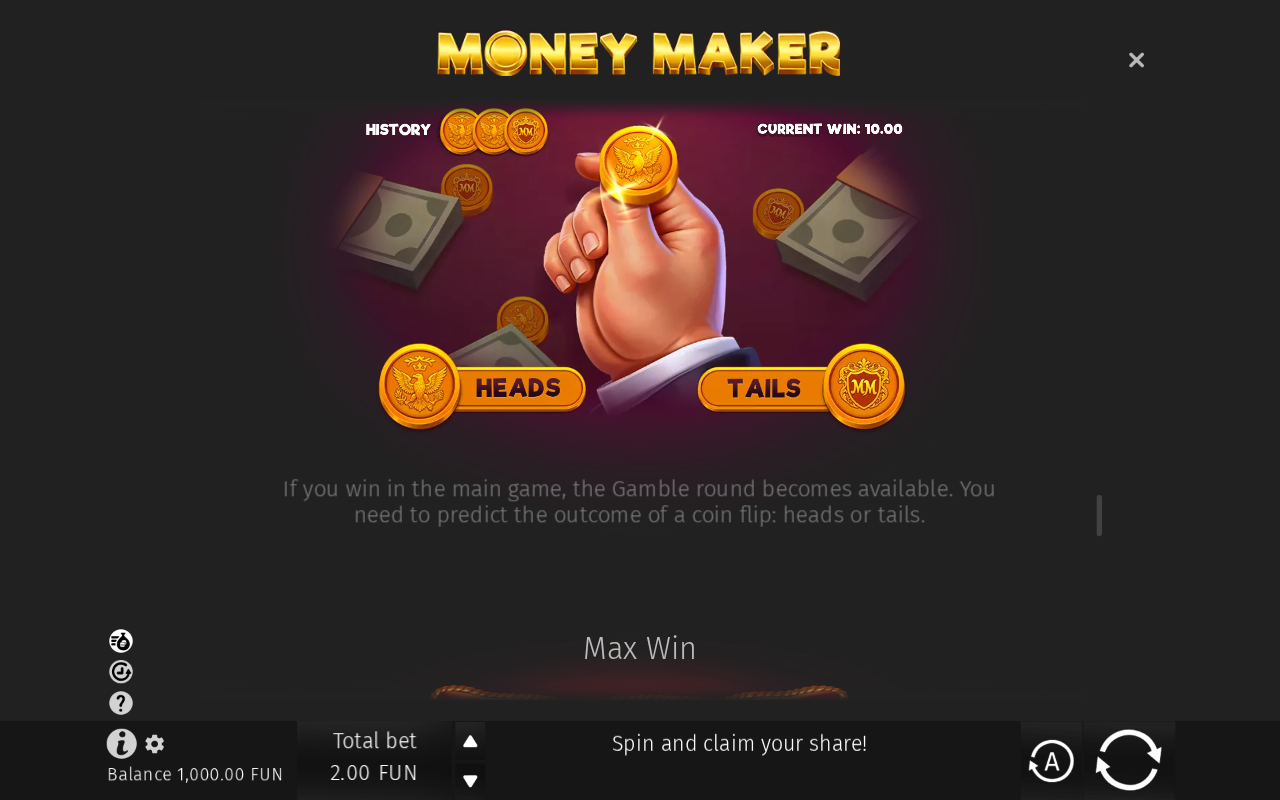 Paytable