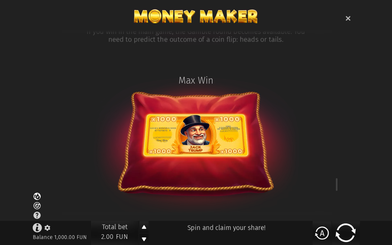 Paytable