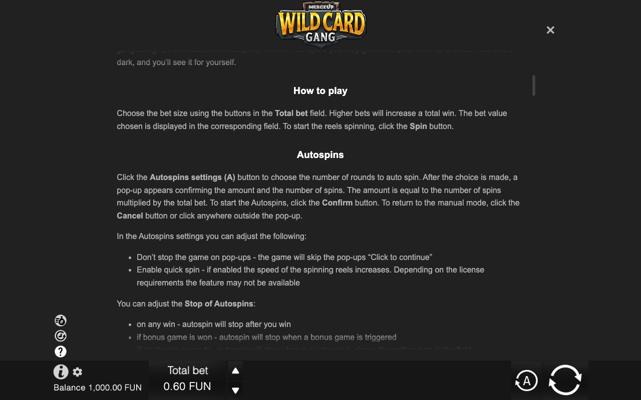 Rules / How to play