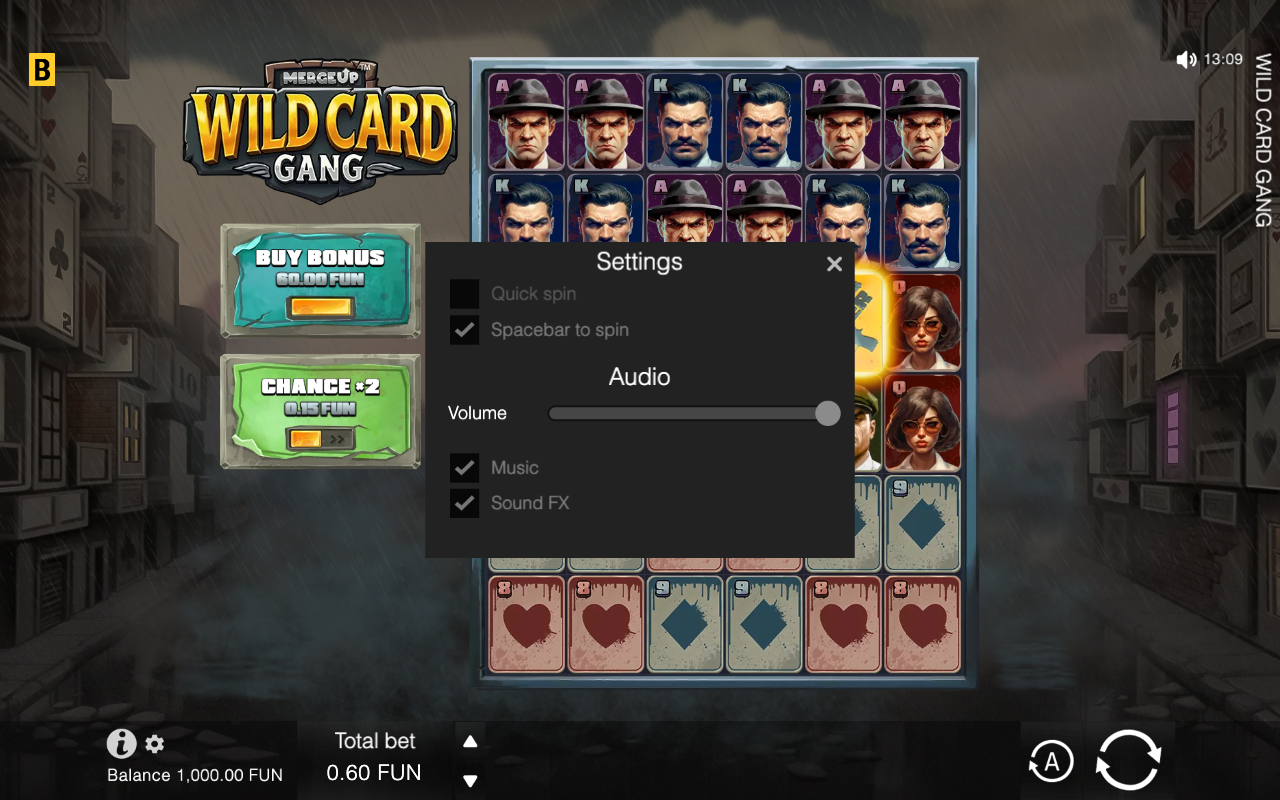 Game settings
