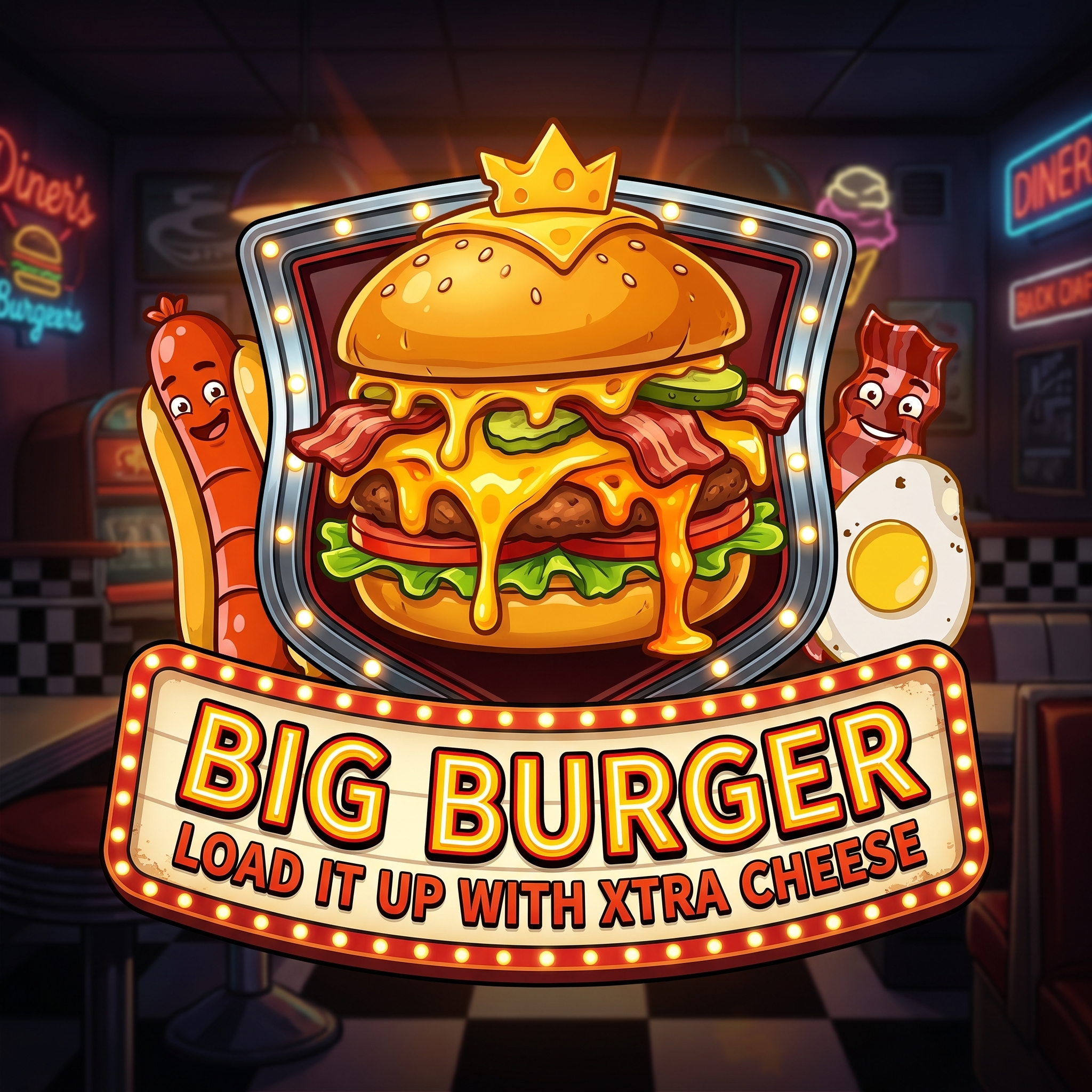 Big Burger Load it up with Xtra cheese by Pragmatic Play
