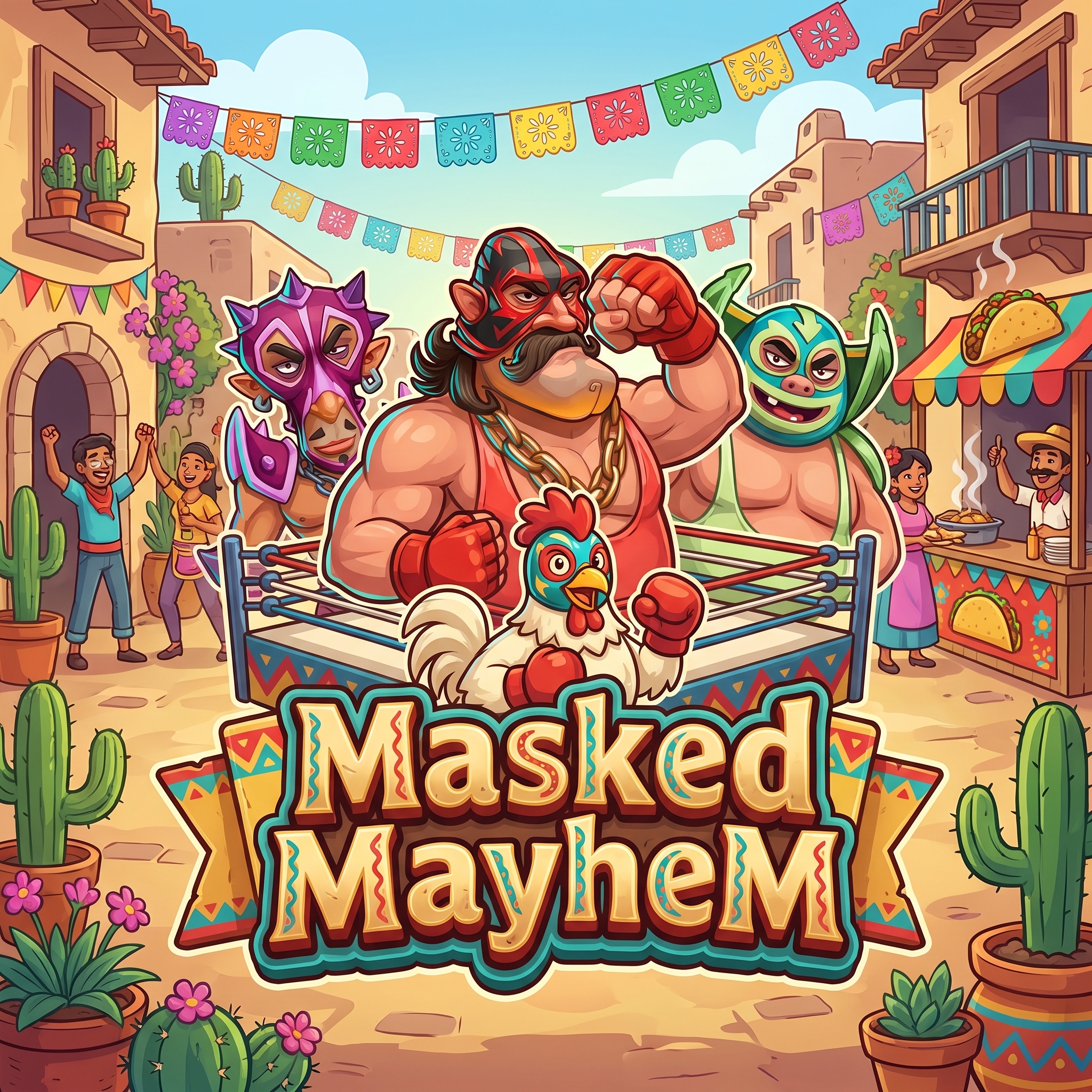 Masked Mayhem by Push Gaming