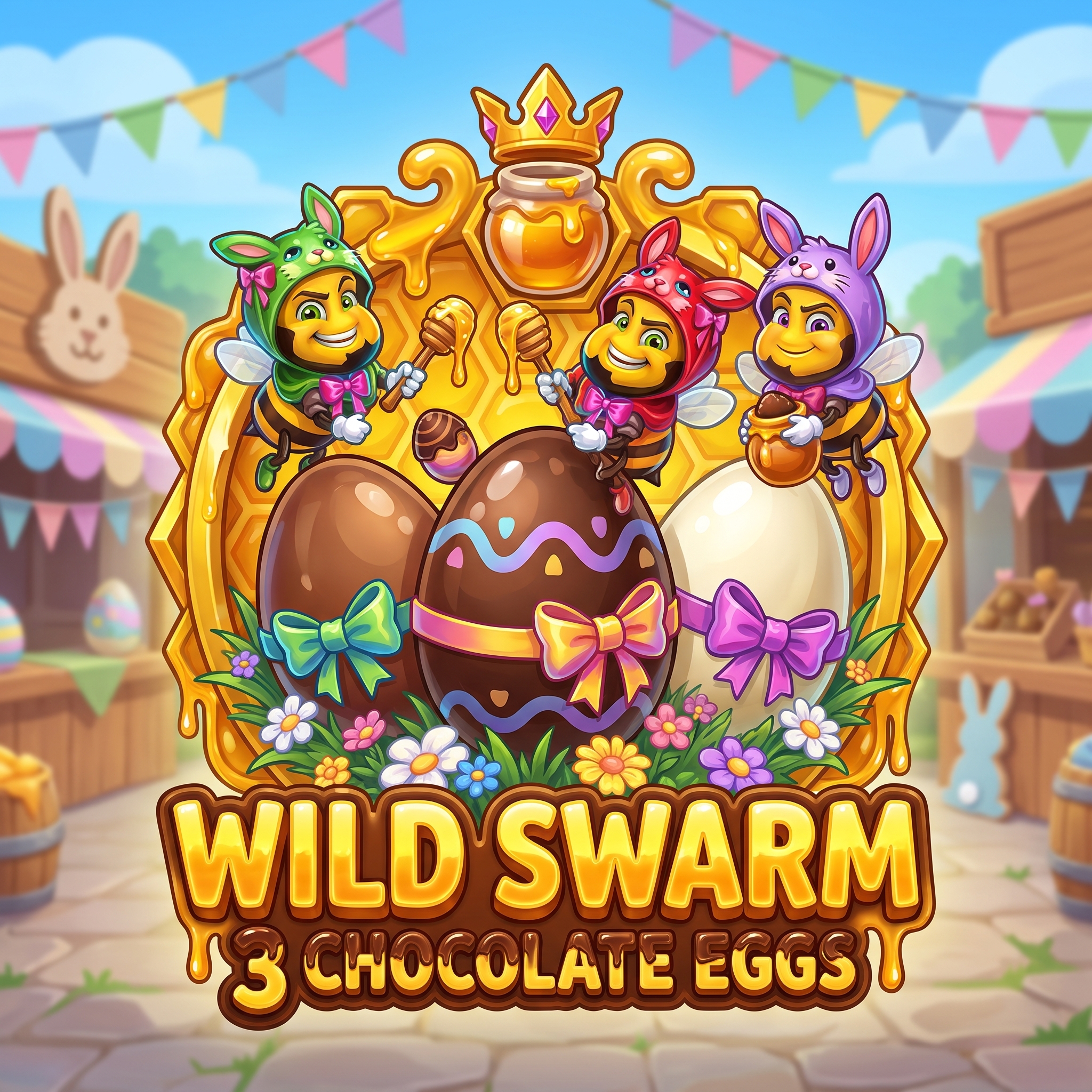 Wild Swarm 3 Chocolate Eggs by Push Gaming