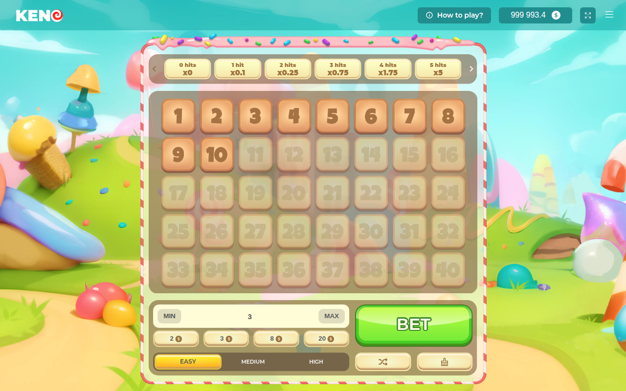 Paytable