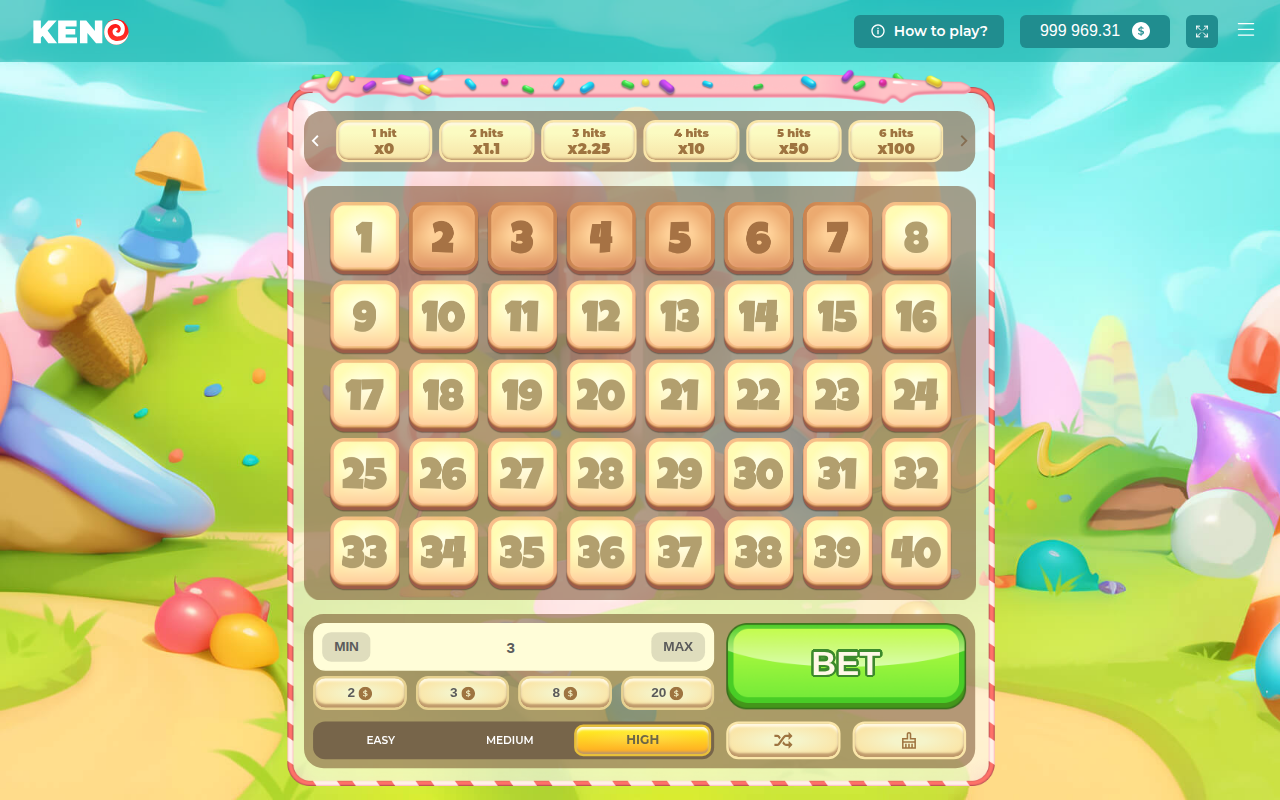 Paytable