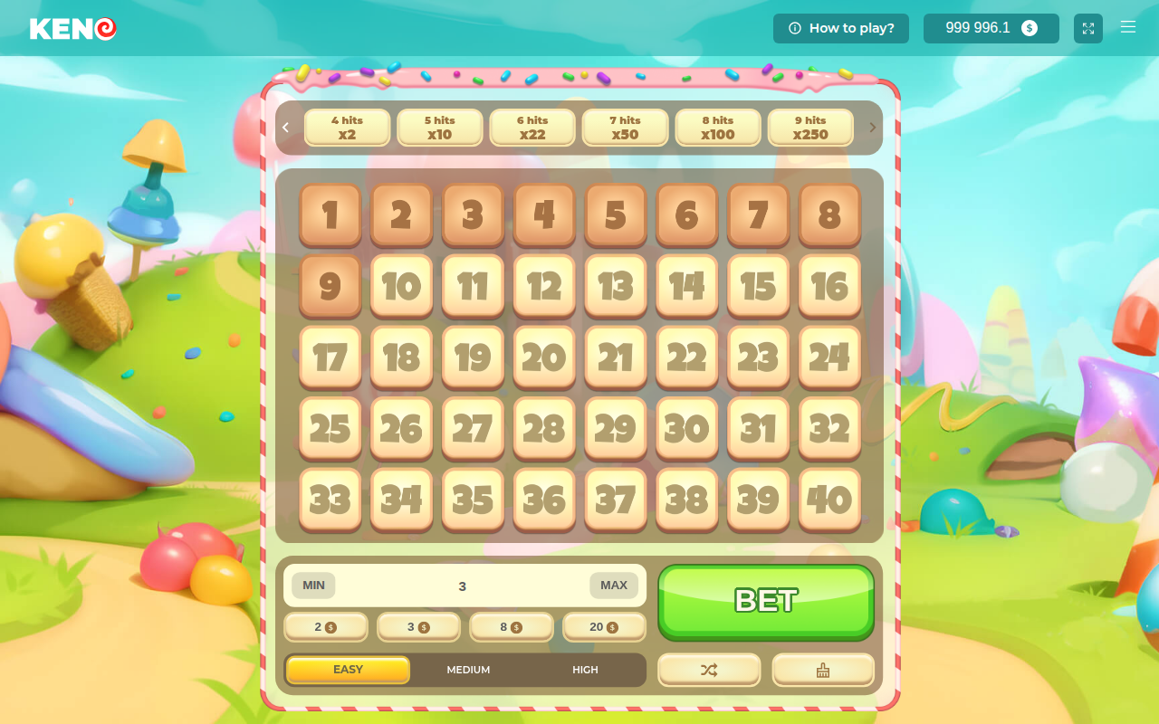 Paytable