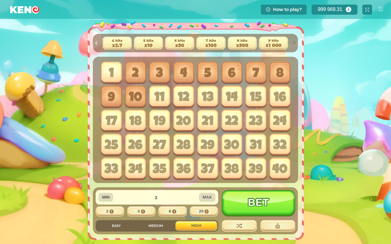 Paytable