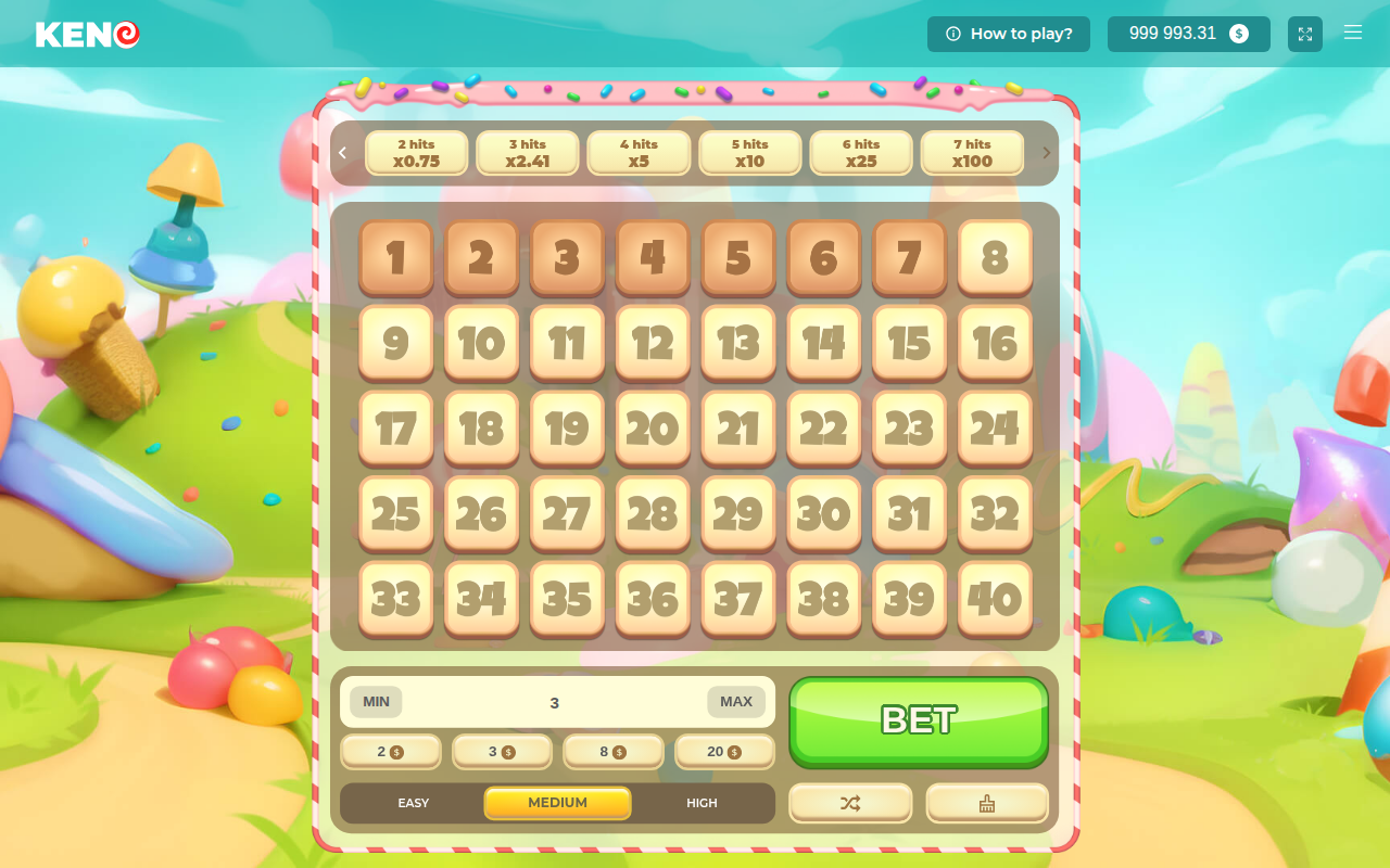 Paytable