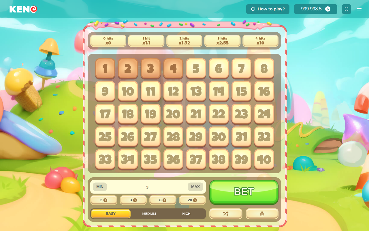 Paytable