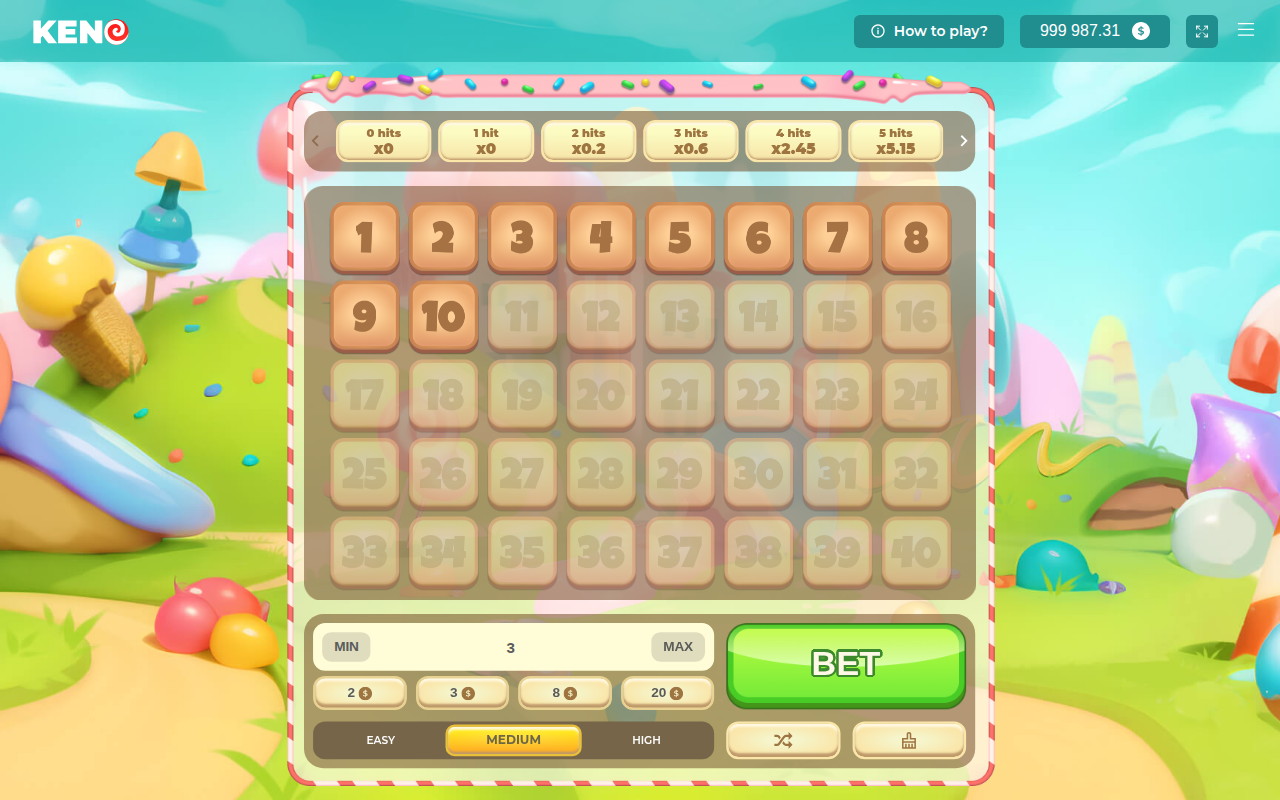 Paytable