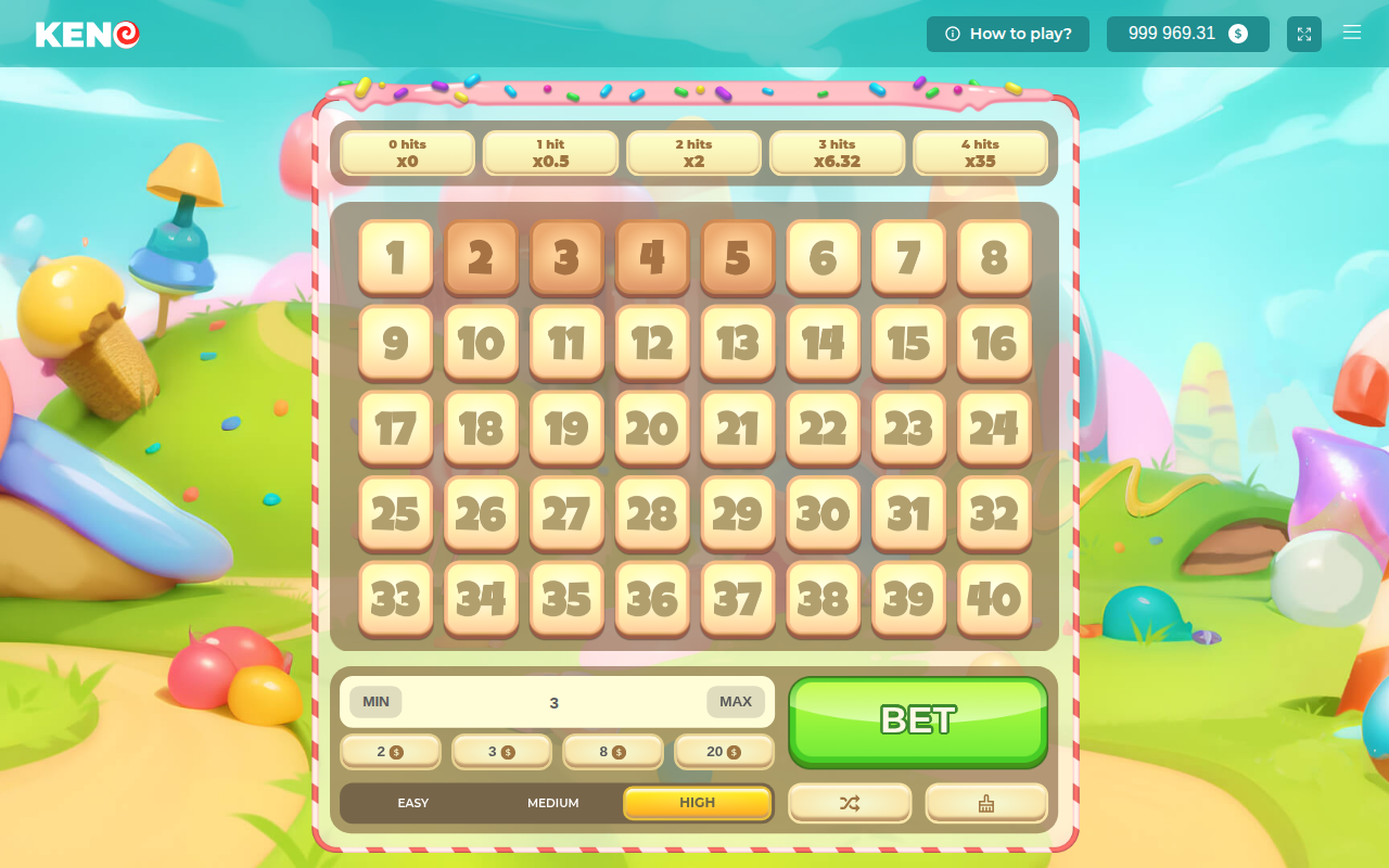 Paytable