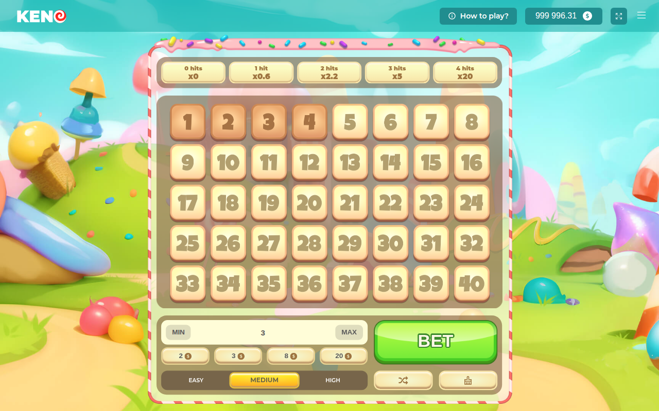 Paytable