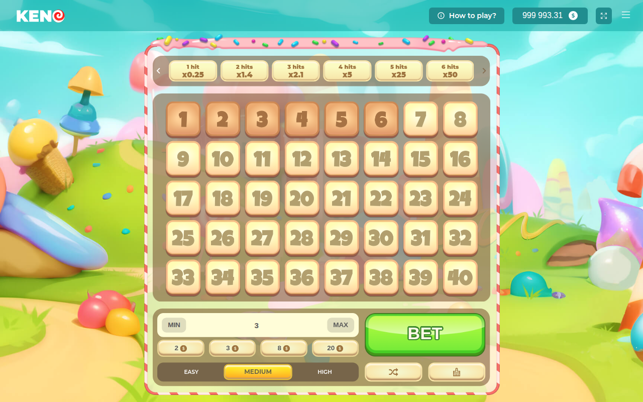 Paytable