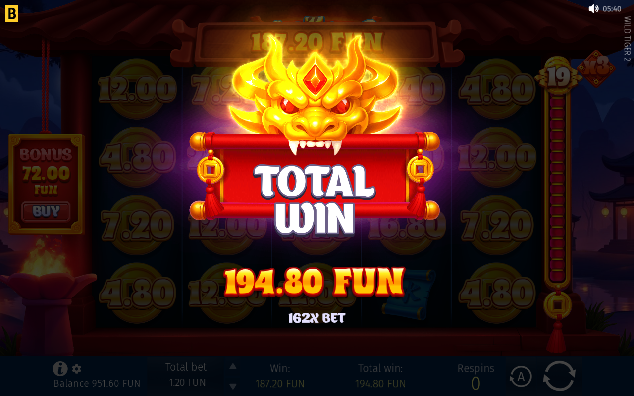 Win screen
