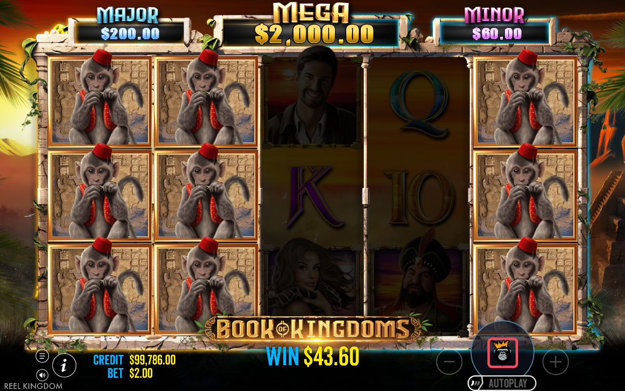 Free spins screen