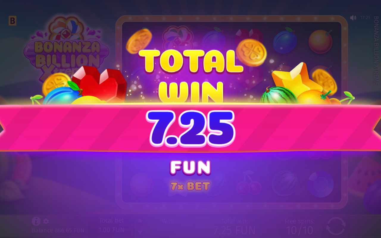 Win screen