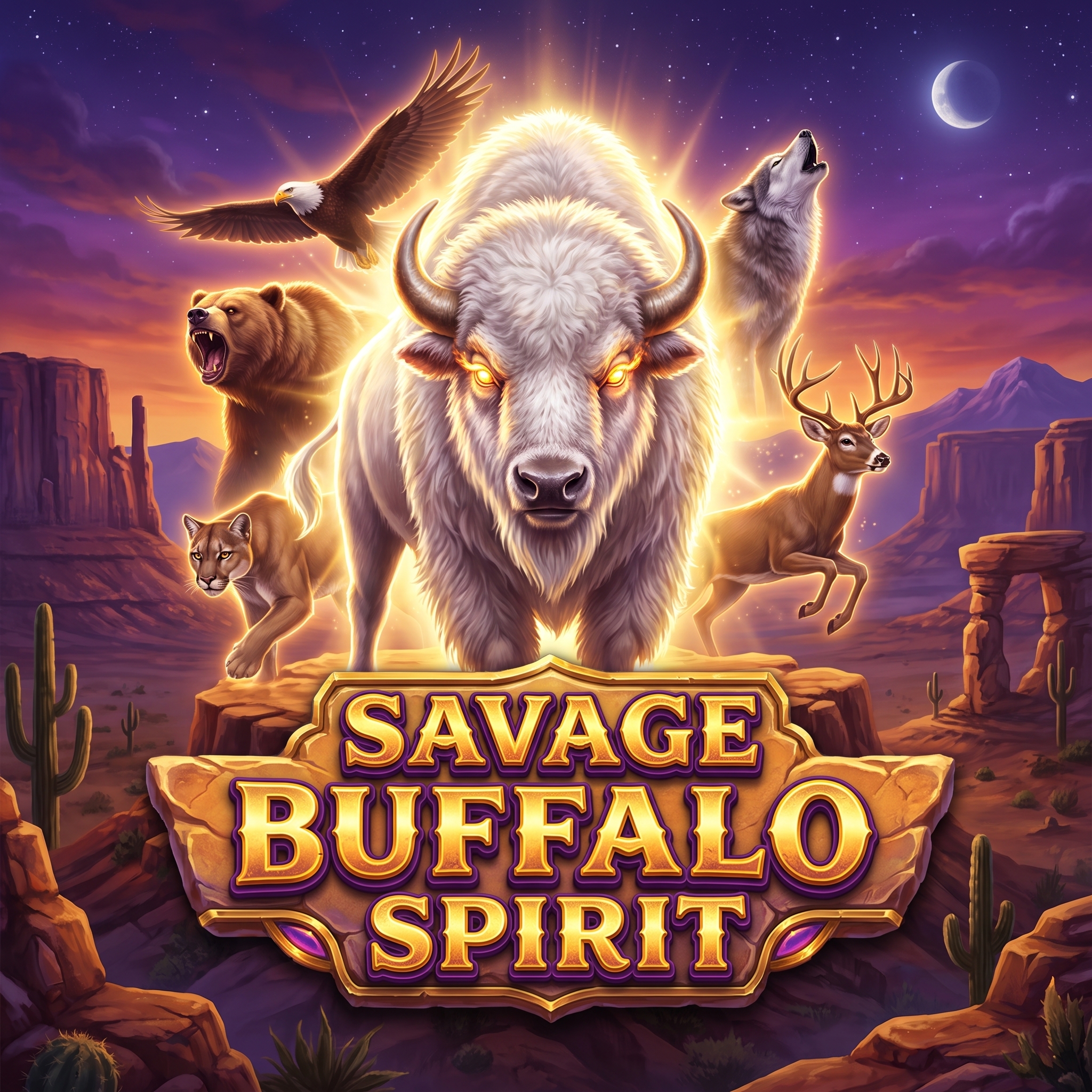 Savage Buffalo Spirit by BGaming