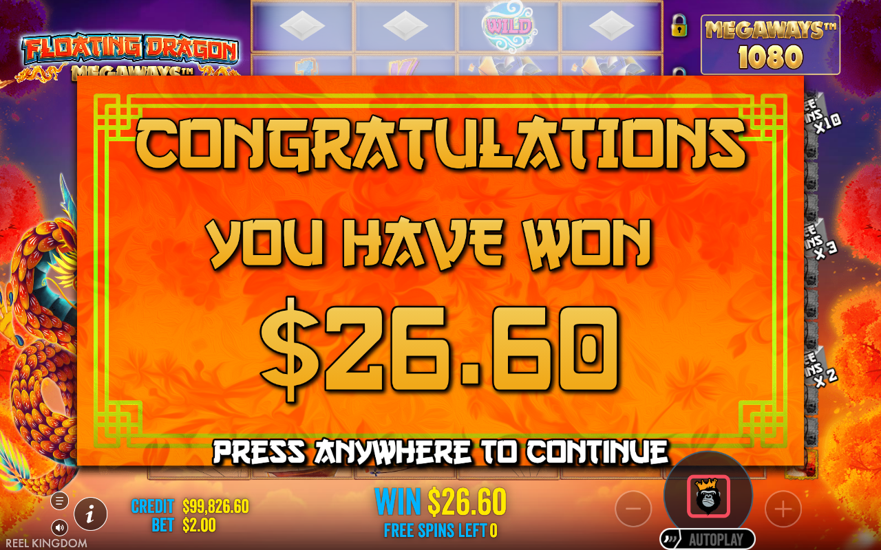Win screen