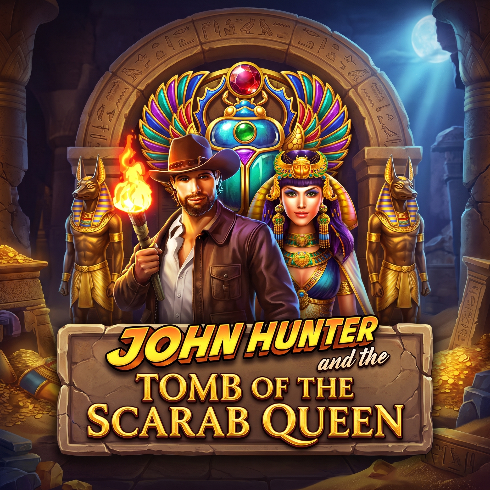 John Hunter and the Tomb of the Scarab Queen by Pragmatic Play
