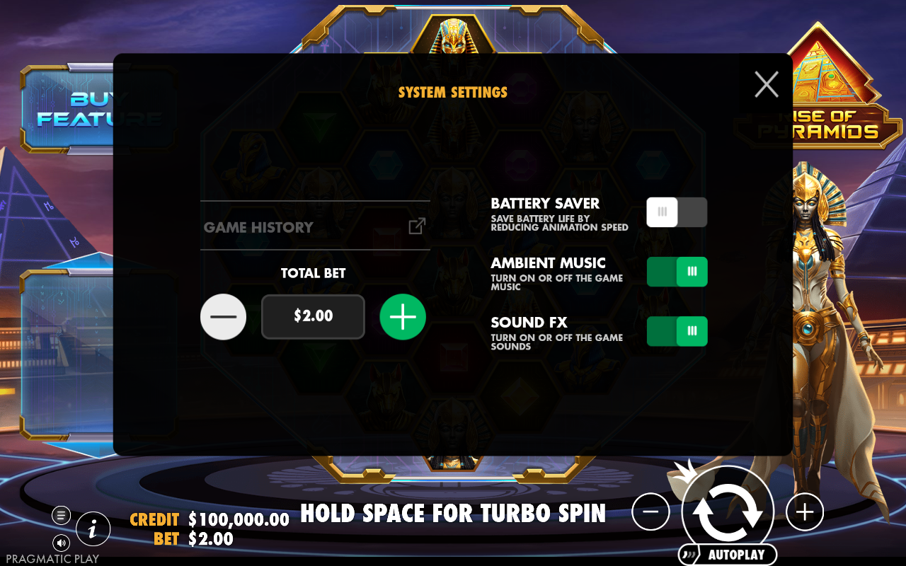 Game settings