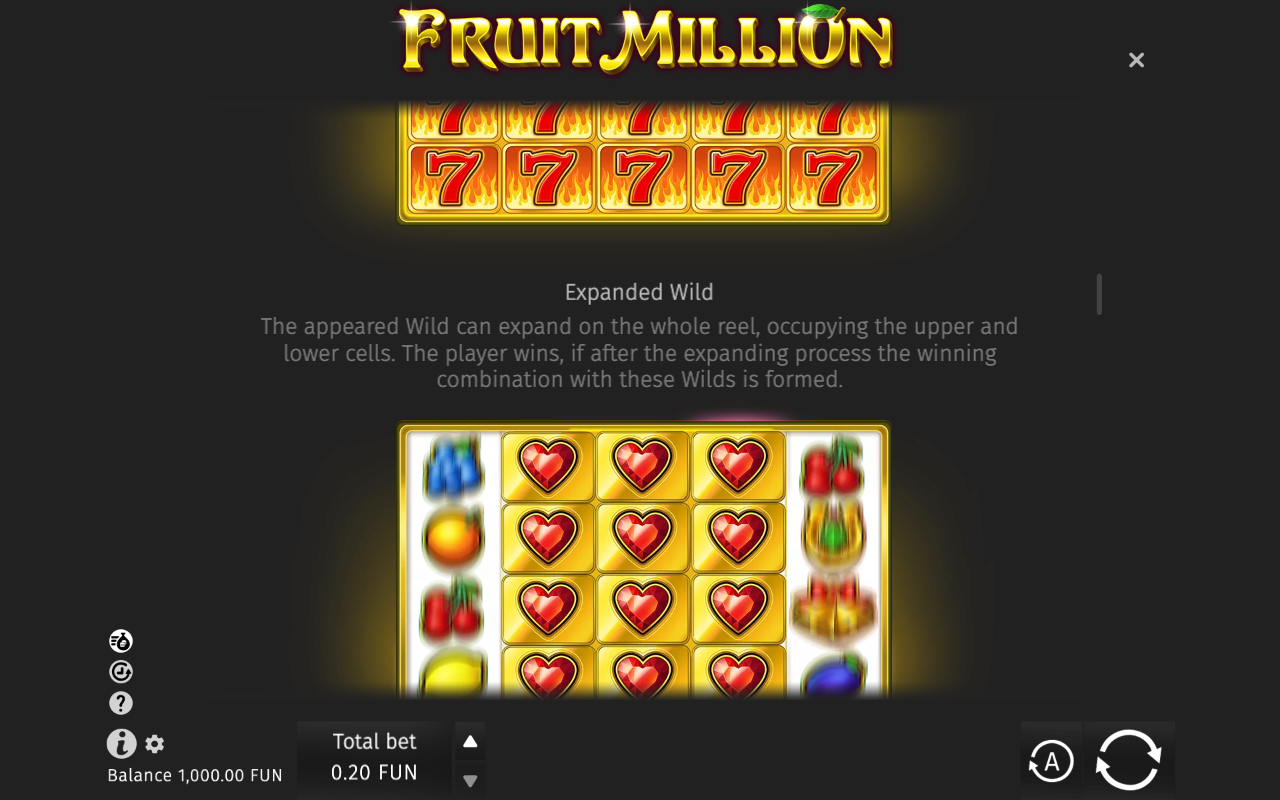 Paytable