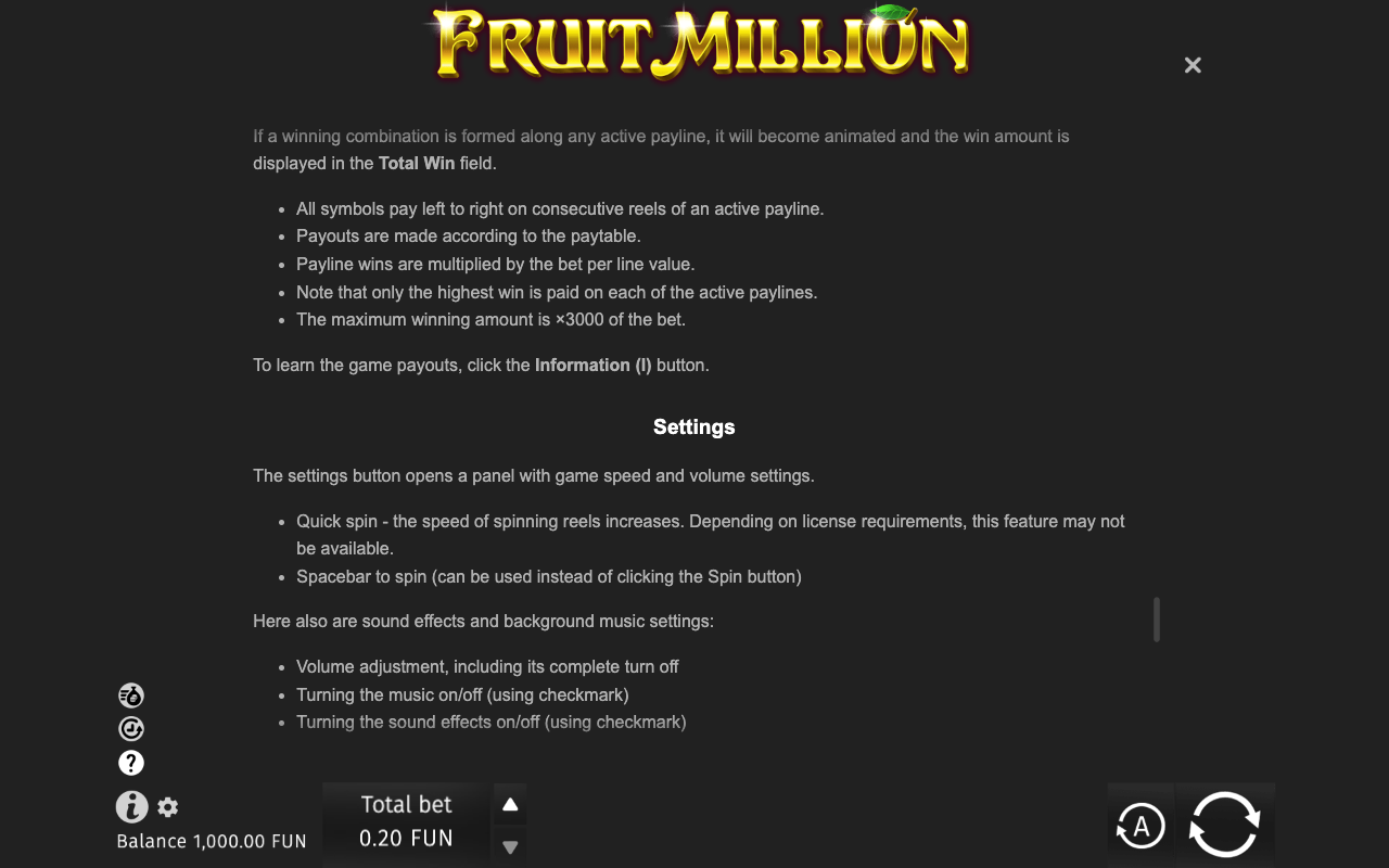 Rules / How to play