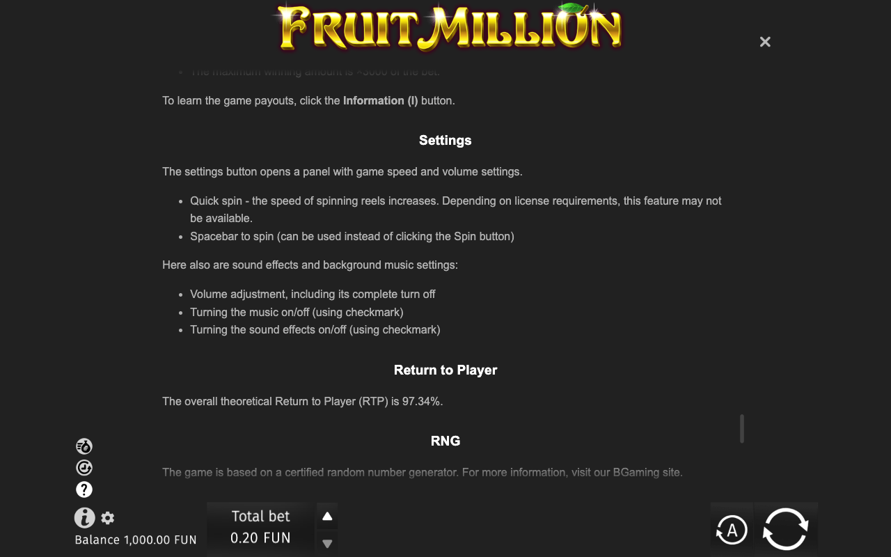 Rules / How to play