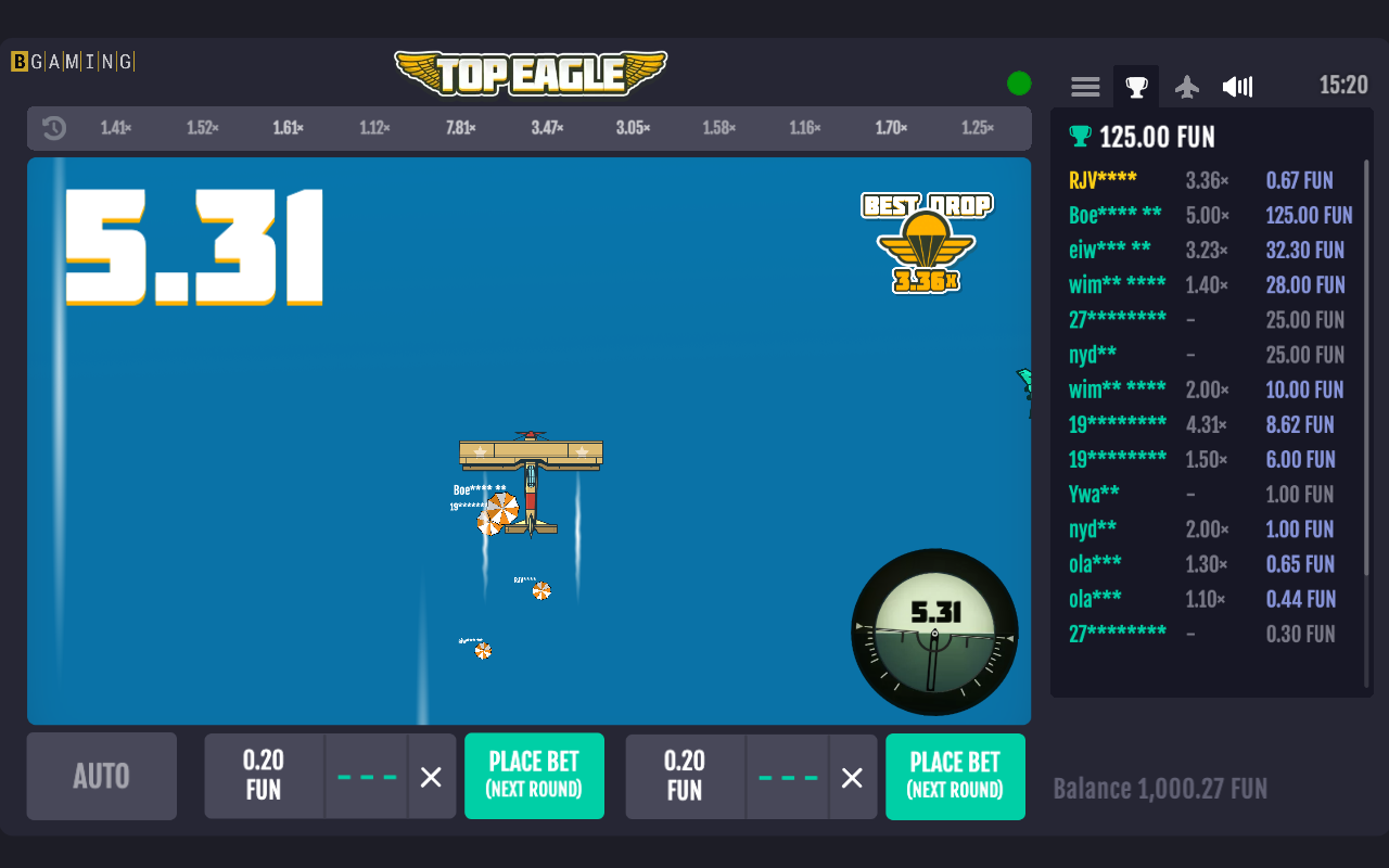 Win screen