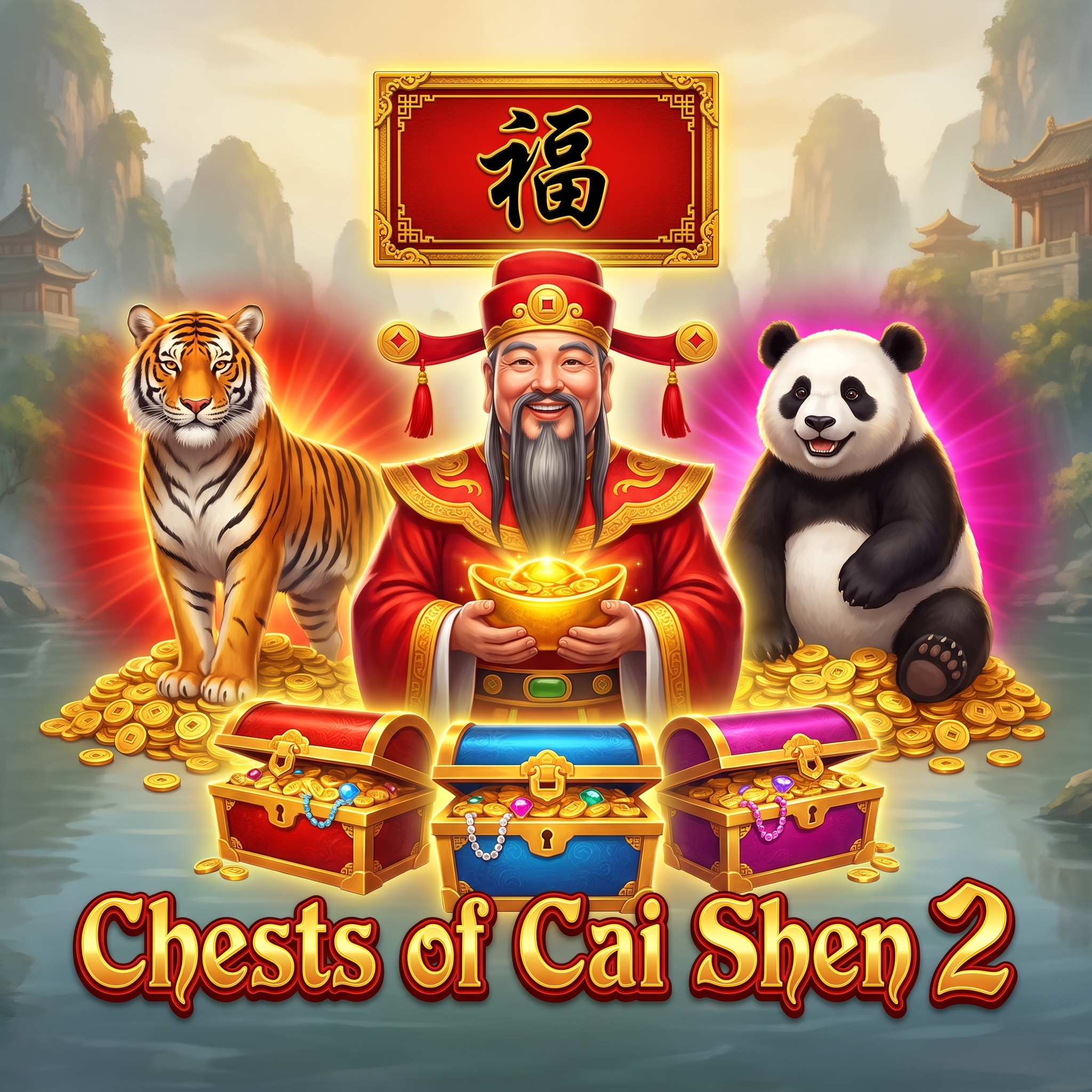 Chests of Cai Shen 2 by Pragmatic Play