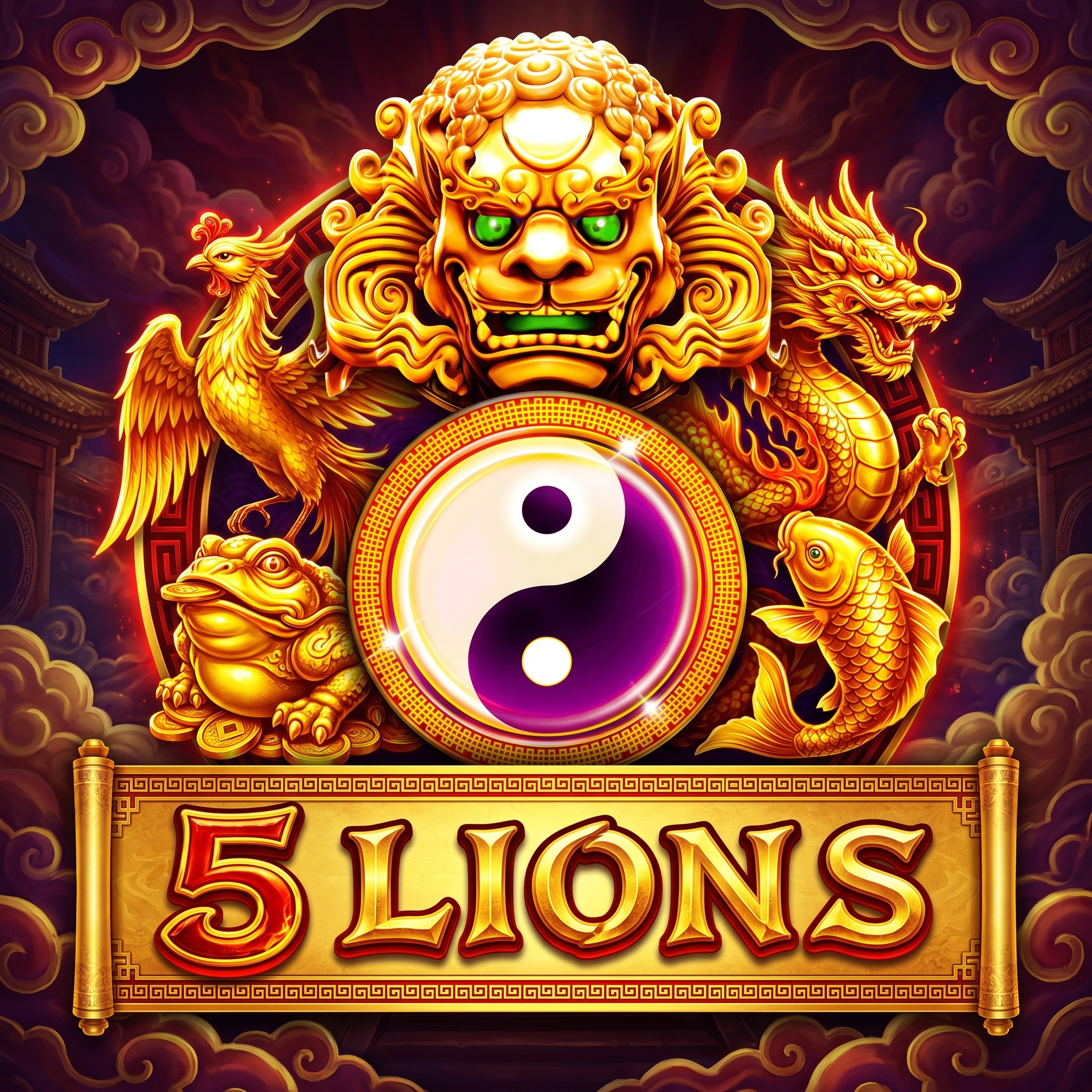 5 Lions by Pragmatic Play