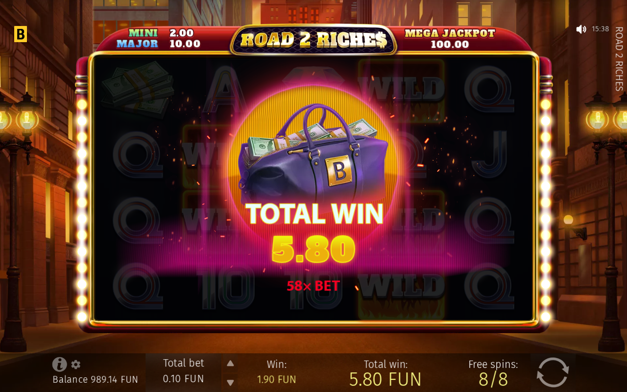 Win screen