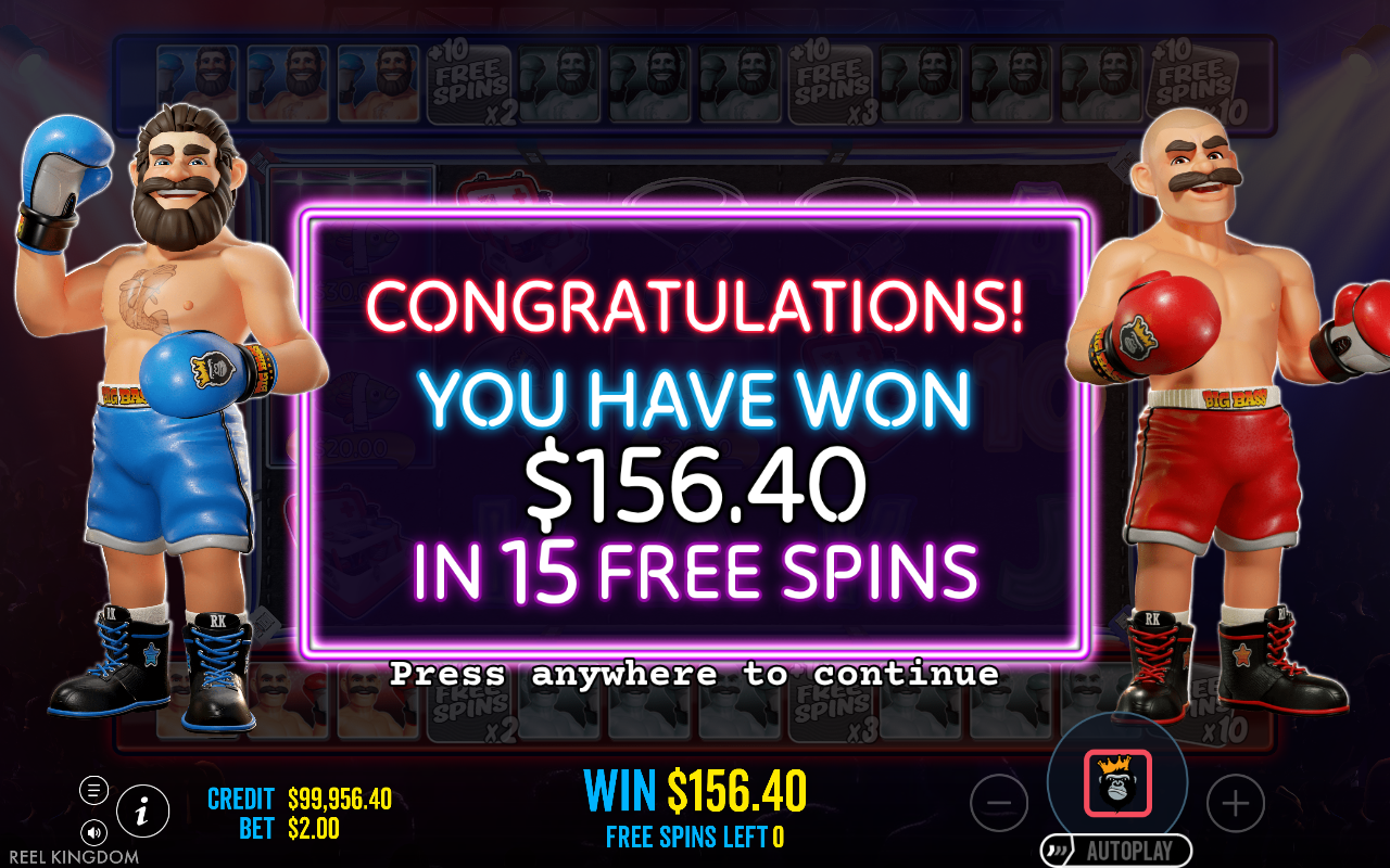 Win screen