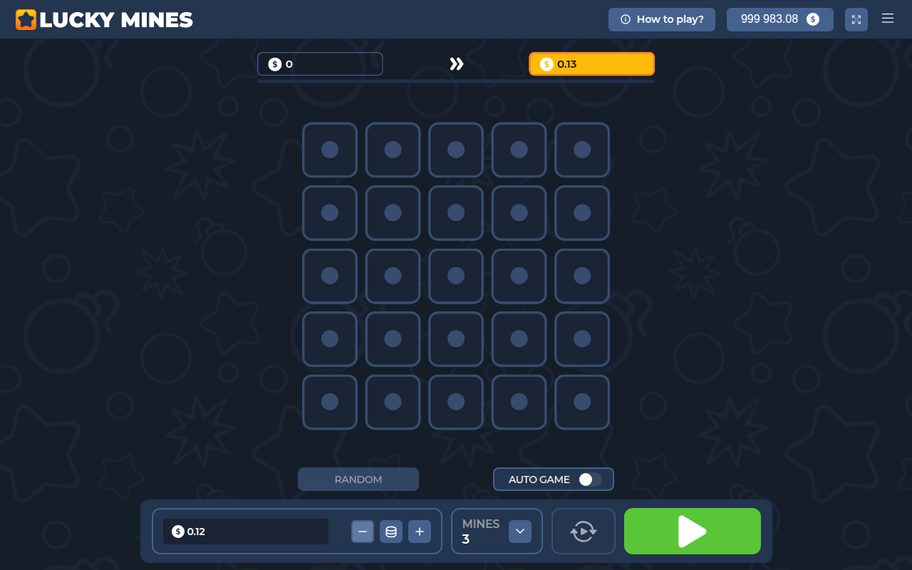 Info / About screen