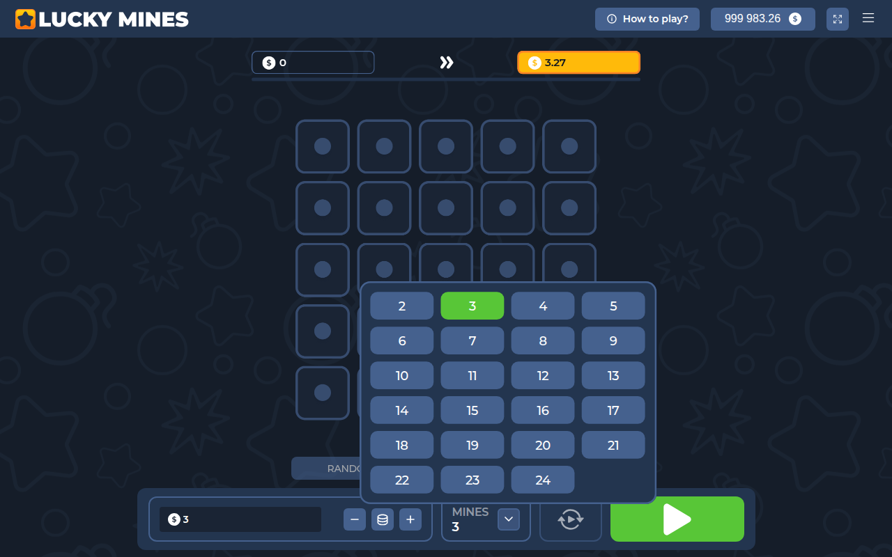 Info / About screen