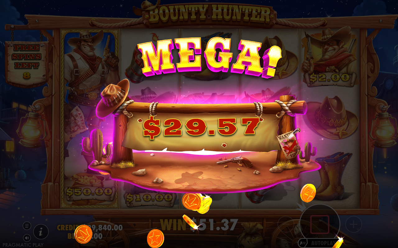 Free spins screen