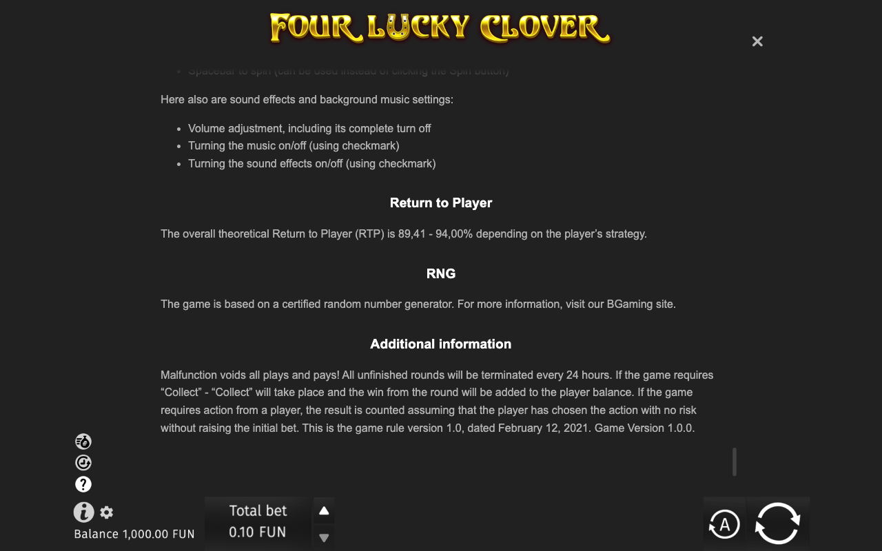 Rules / How to play
