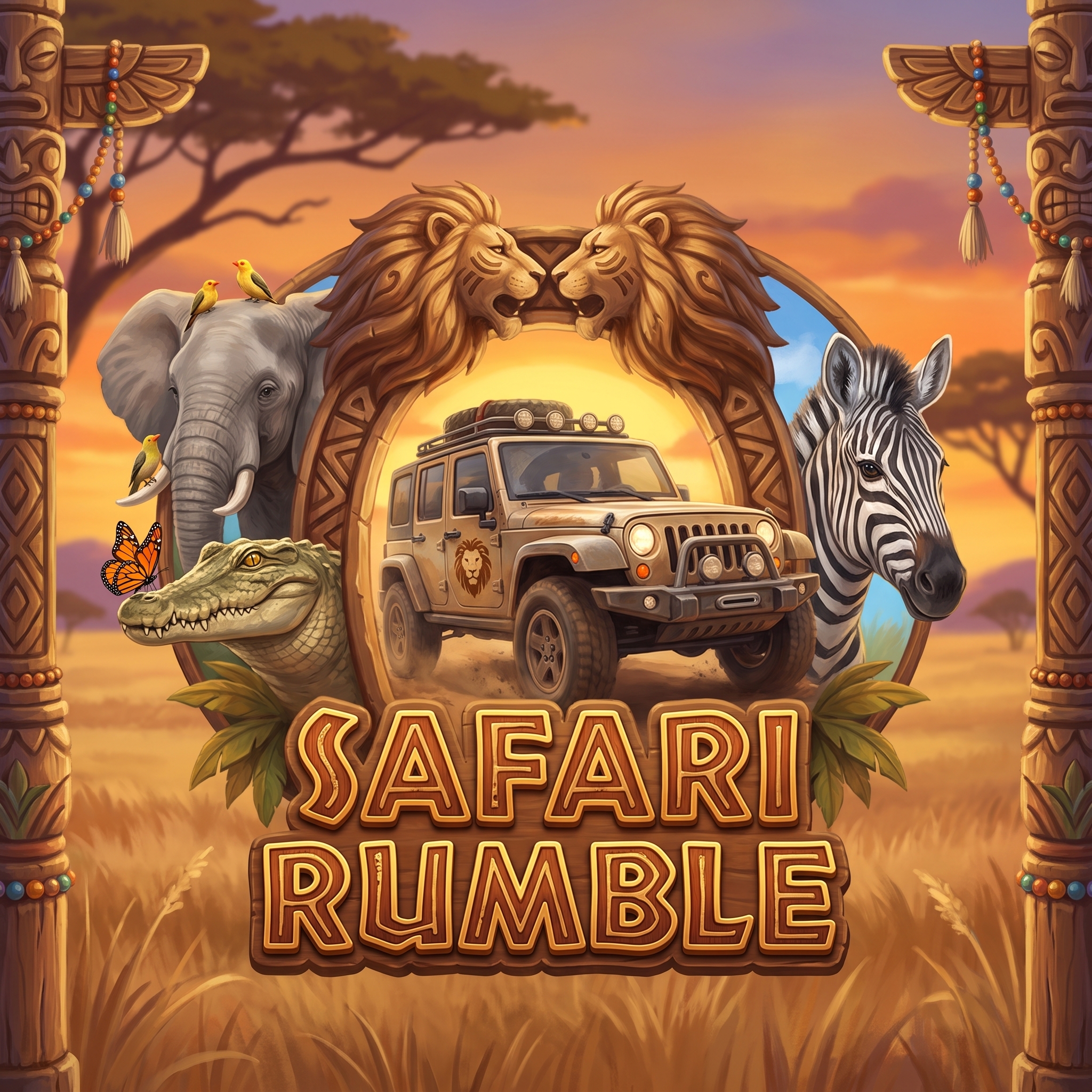 Safari Rumble by Habanero