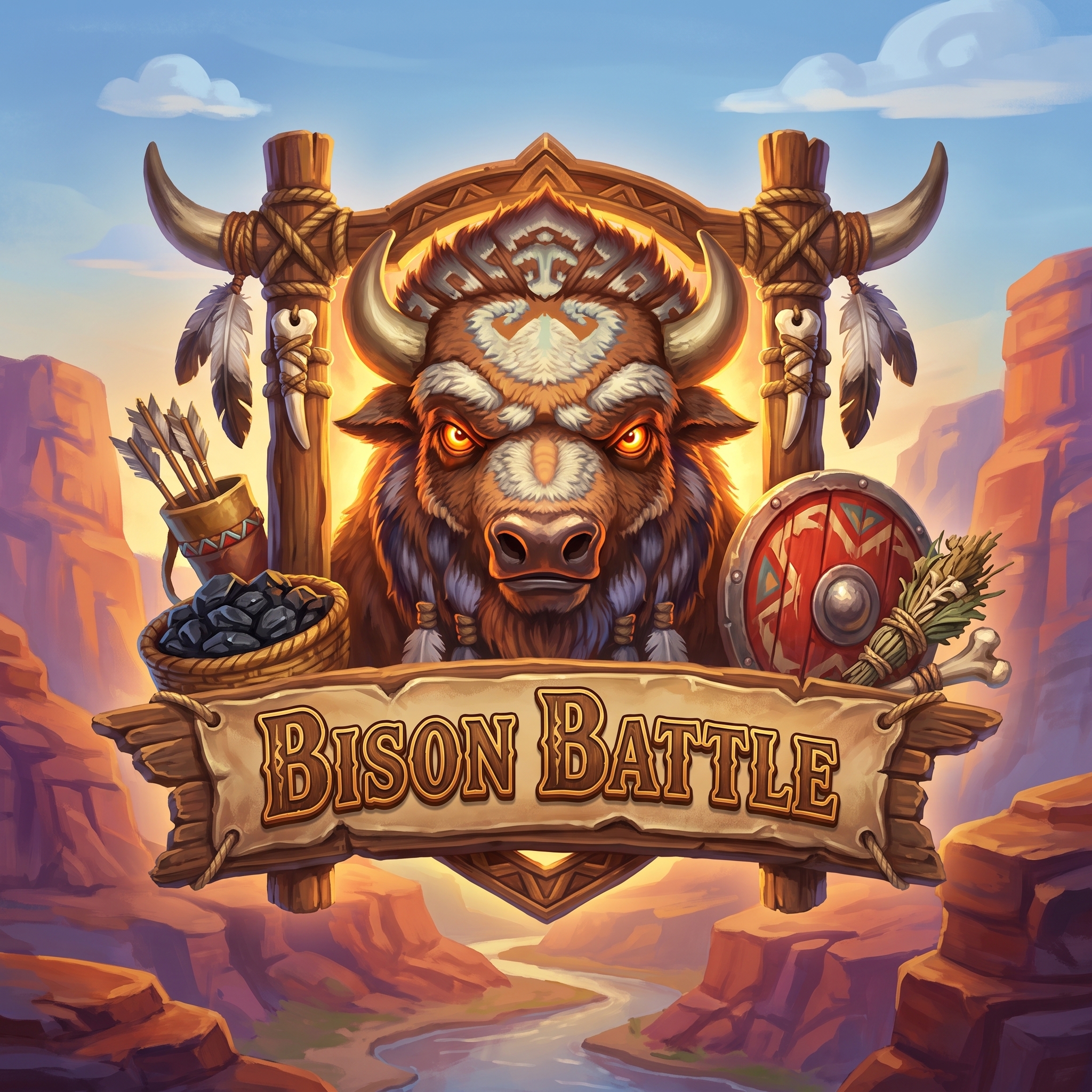 Bison Battle by Push Gaming