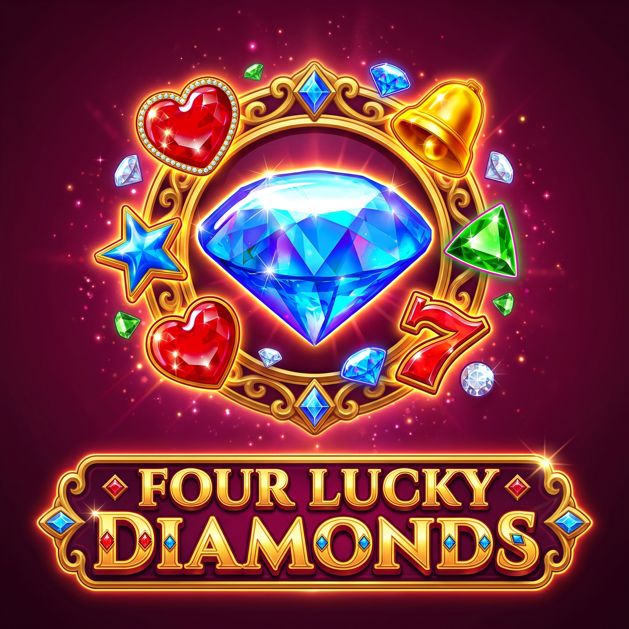 Four Lucky Diamonds by BGaming