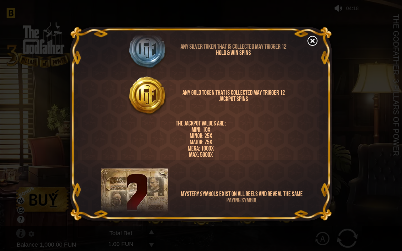 Paytable